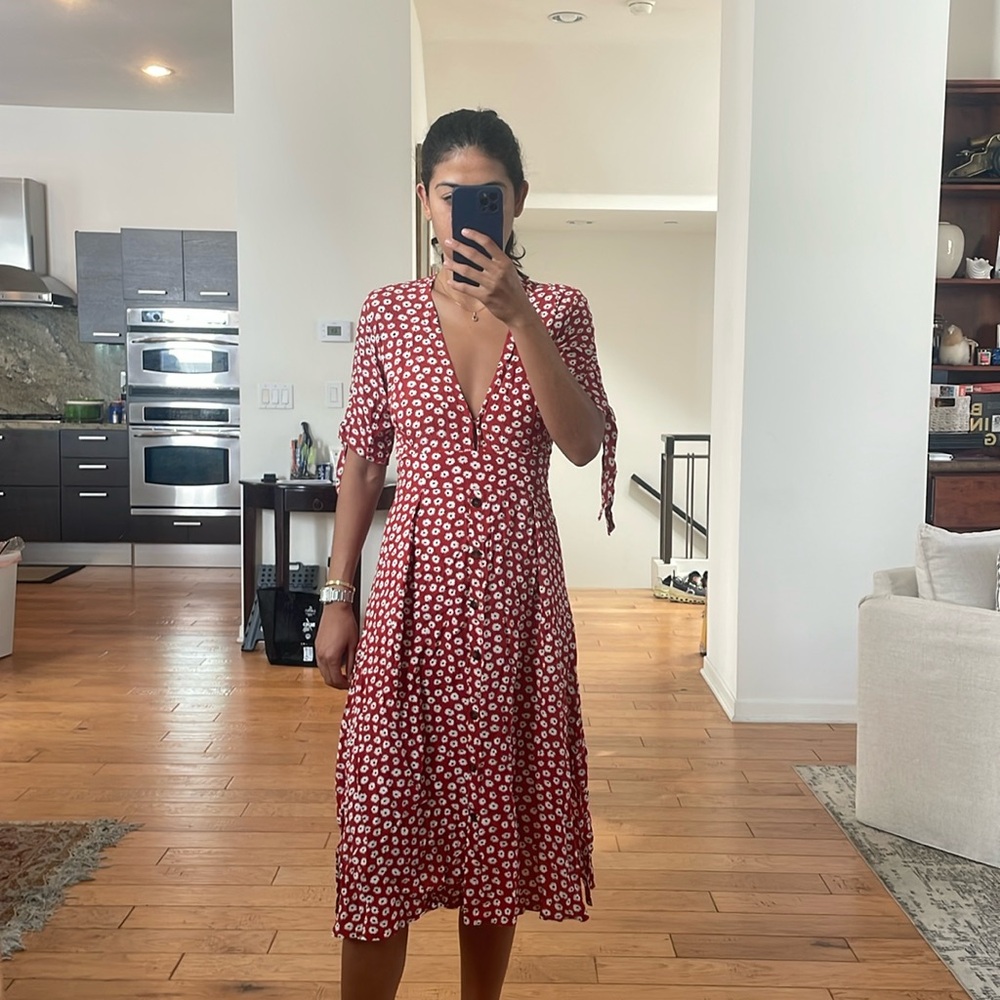 Floral printed Faithfull the Brand dress